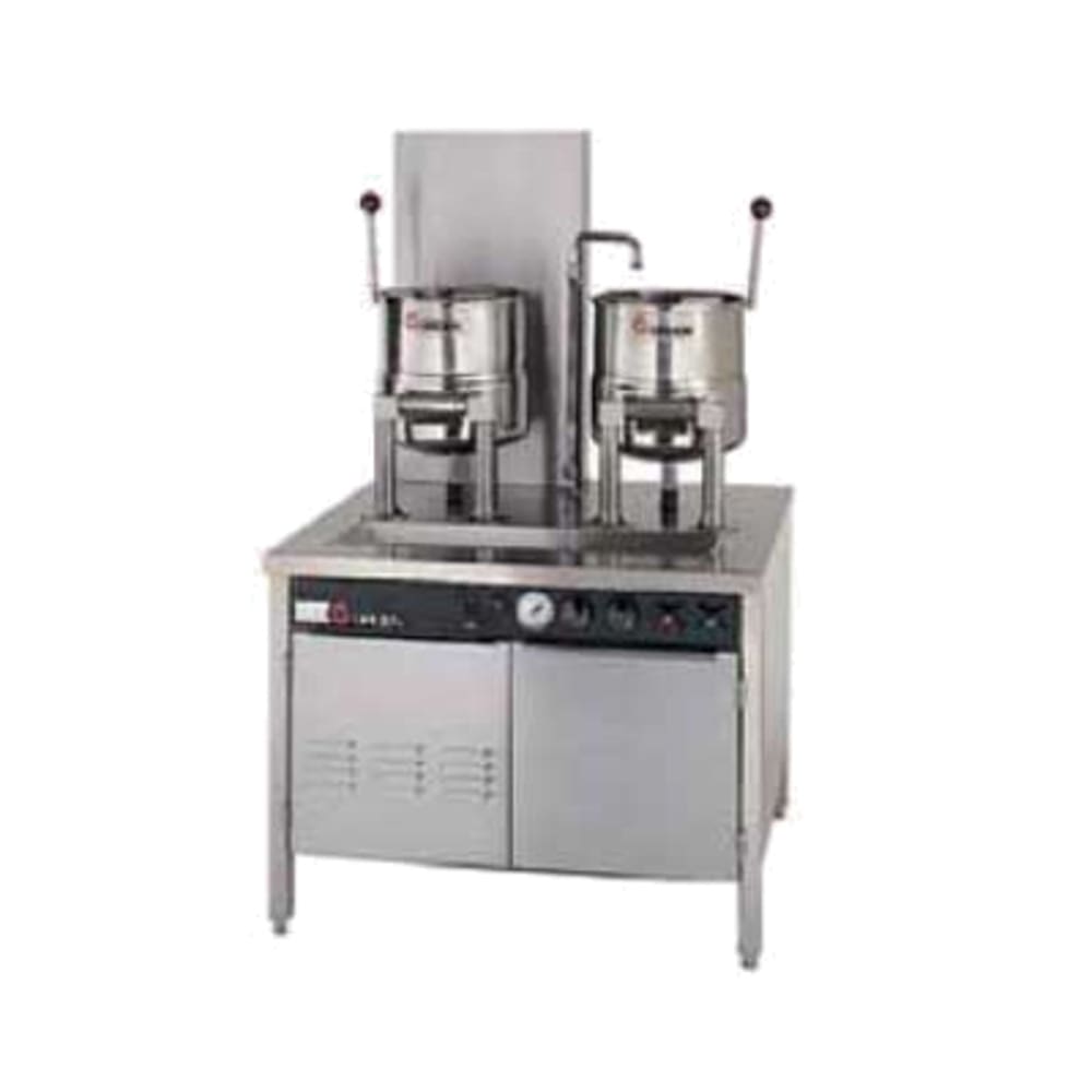 Groen 142843 (3) 5 gal Steam Kettles - Manual Tilt, 2/3 Jacket, 240v/3ph