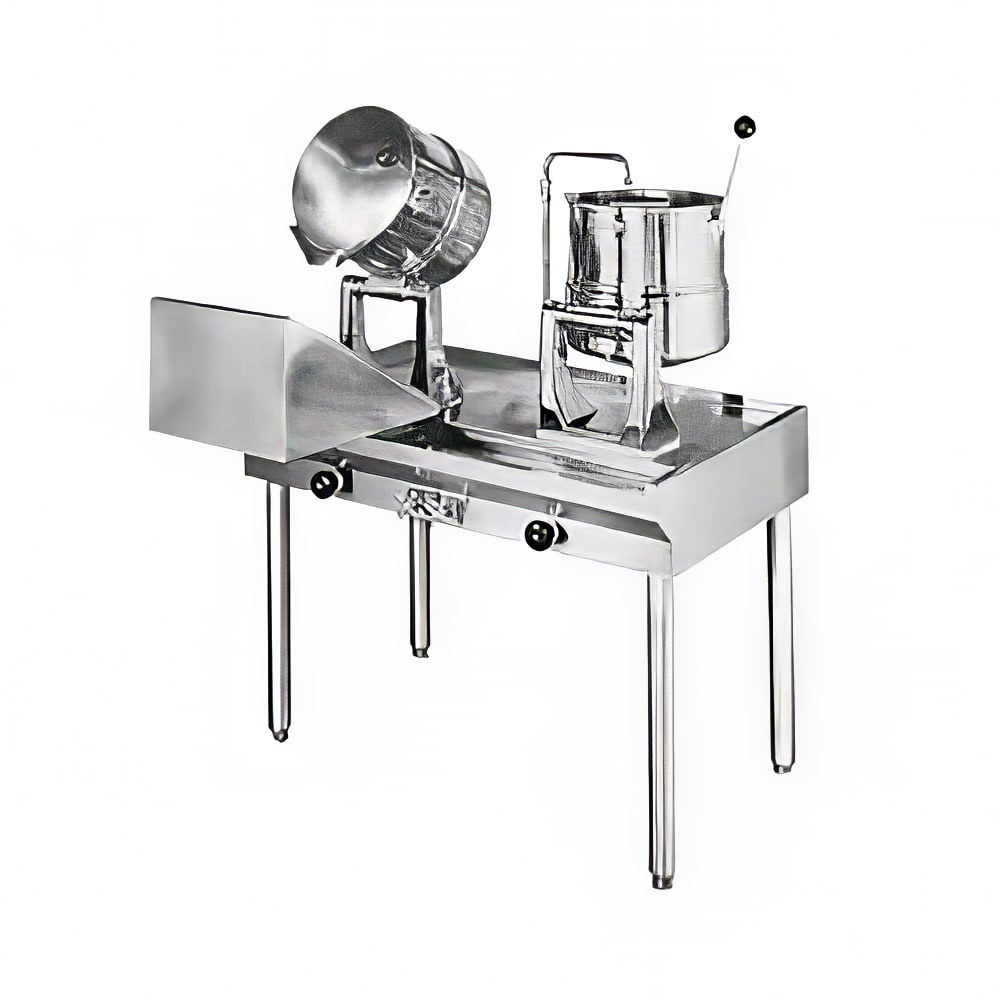 Groen 143766 (2) 5 gal Steam Kettles - Manual Tilt, 2/3 Jacket, Direct Steam