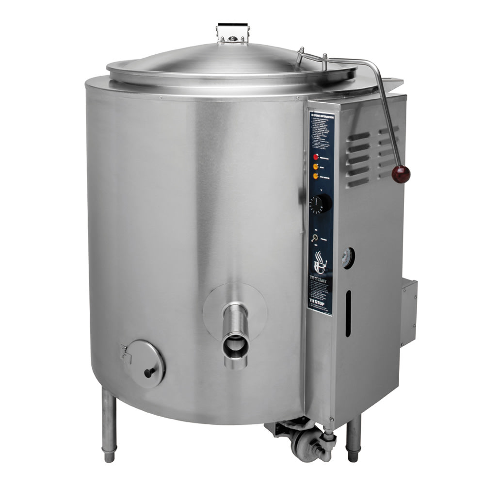 Groen AH/1E-40 40 gal Steam Kettle - Stationary, 2/3 Jacket, Liquid Propane