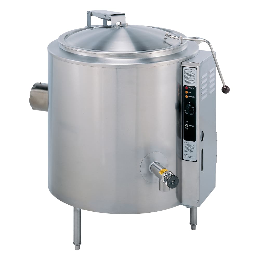 Groen AHS-40 40 gal Steam Kettle - Stationary, 2/3 Jacket, Liquid Propane