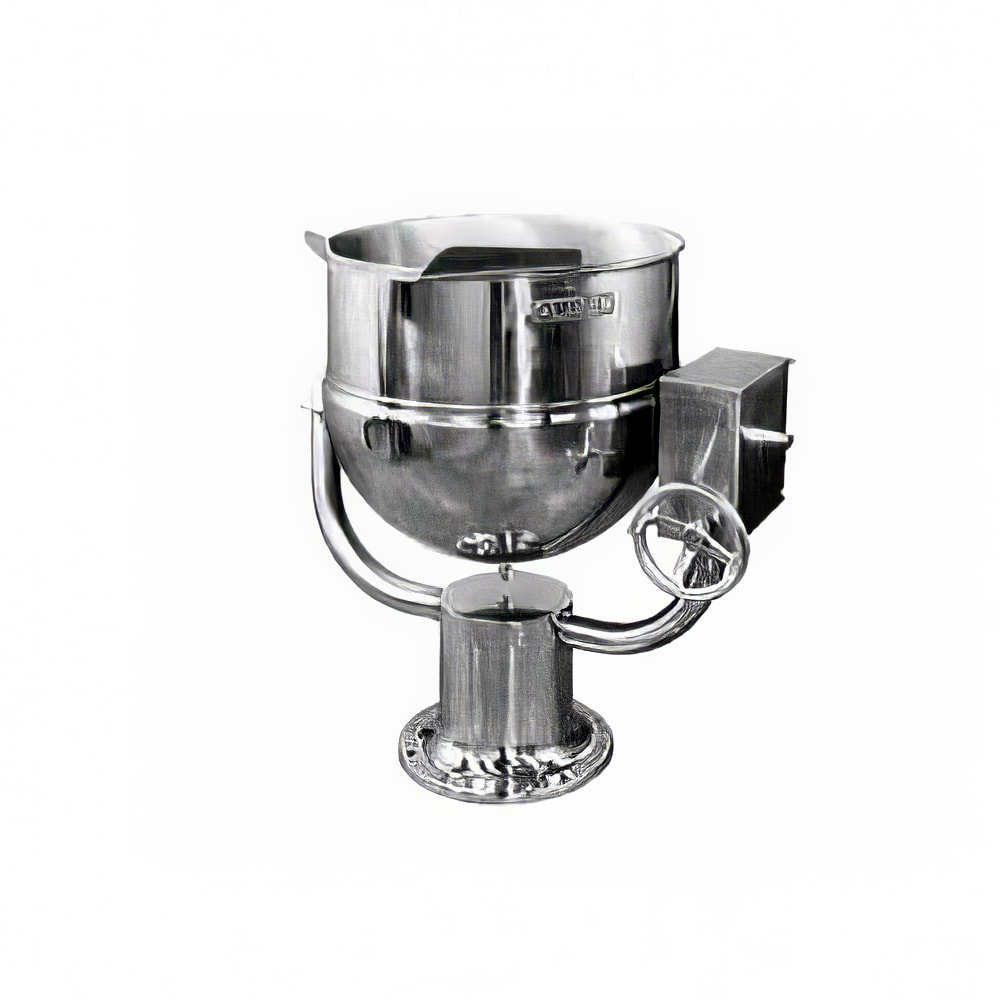 Groen D-20 20 gal Steam Kettle - Manual Tilt, 2/3 Jacket, Direct Steam