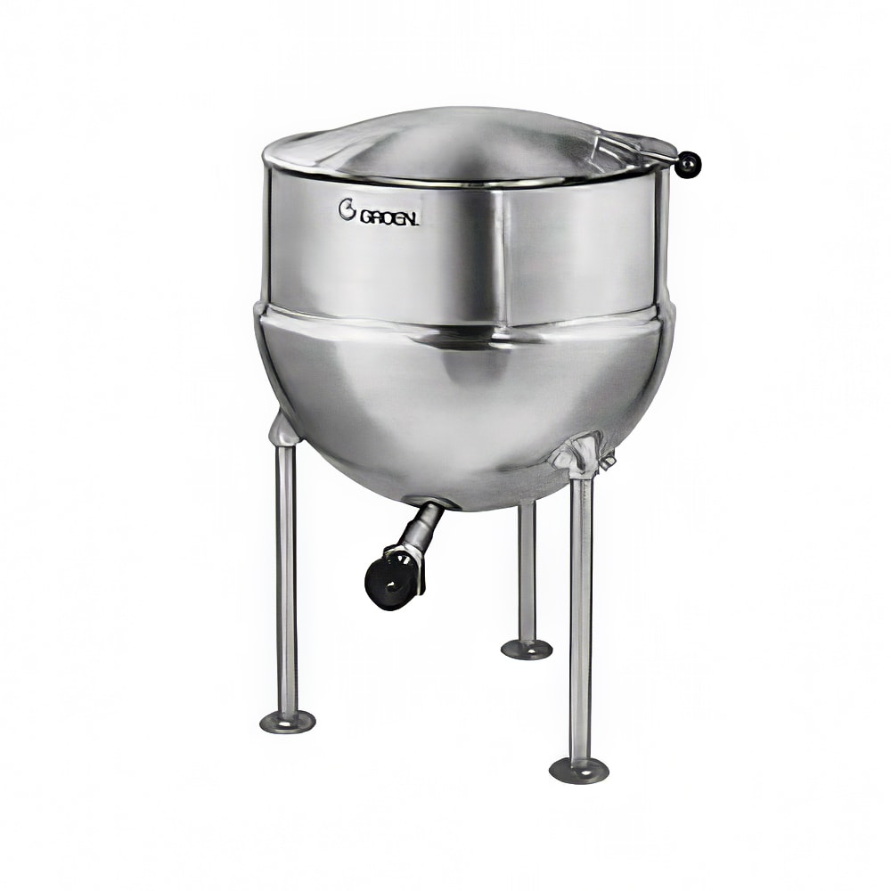 Groen FT-80 80 gal Steam Kettle - Stationary, 2/3 Jacket, Direct Steam