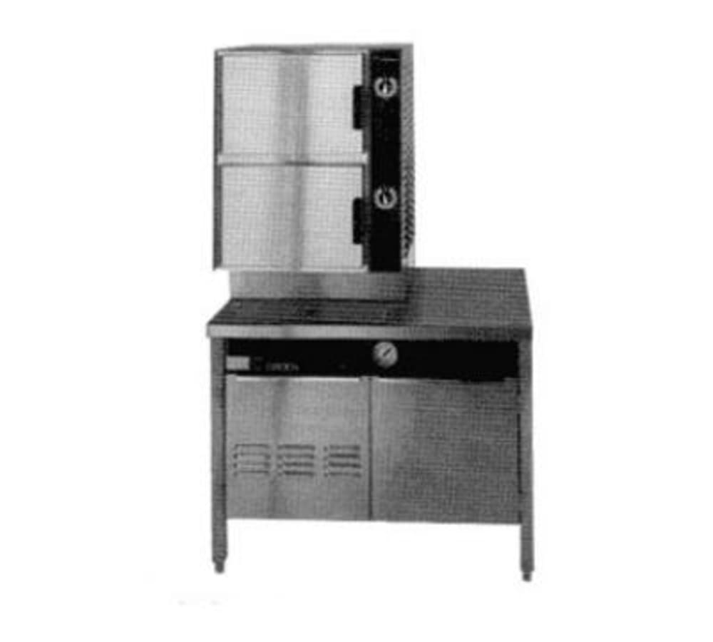 Groen HY-6SE-36 (6) Pan Convection Steamer - Cabinet, Includes Worktop, 208v/3ph