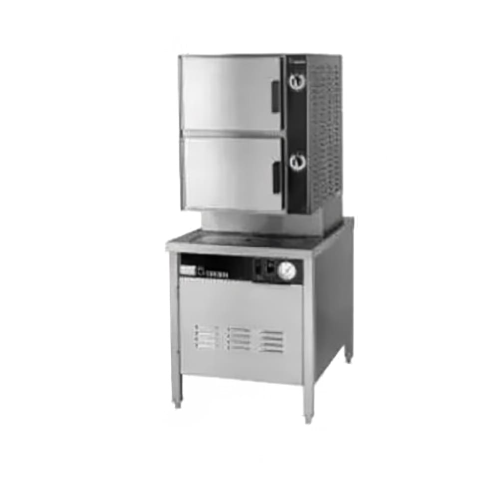 Groen HY-6SG-24 (6) Pan Convection Steamer - Cabinet, Liquid Propane