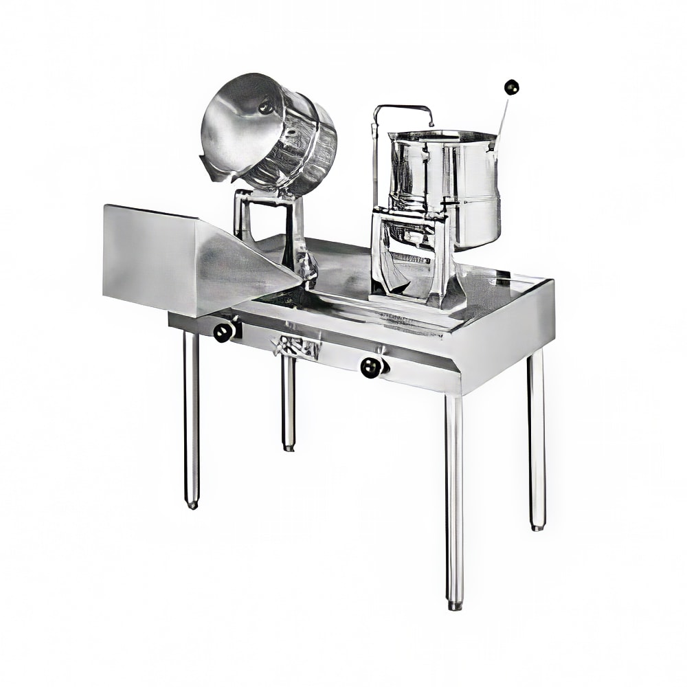 Groen MS4371 (2) 5 gal Steam Kettles - Manual Tilt, 2/3 Jacket, Direct Steam