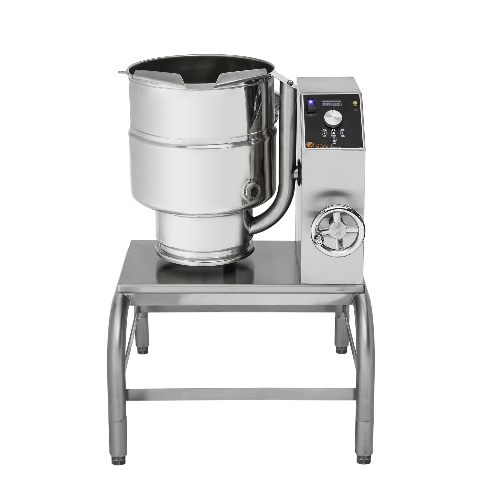 Groen TDBC-40A 10 gal Steam Kettle - Manual Tilt, 2/3 Jacket, 240v/3ph