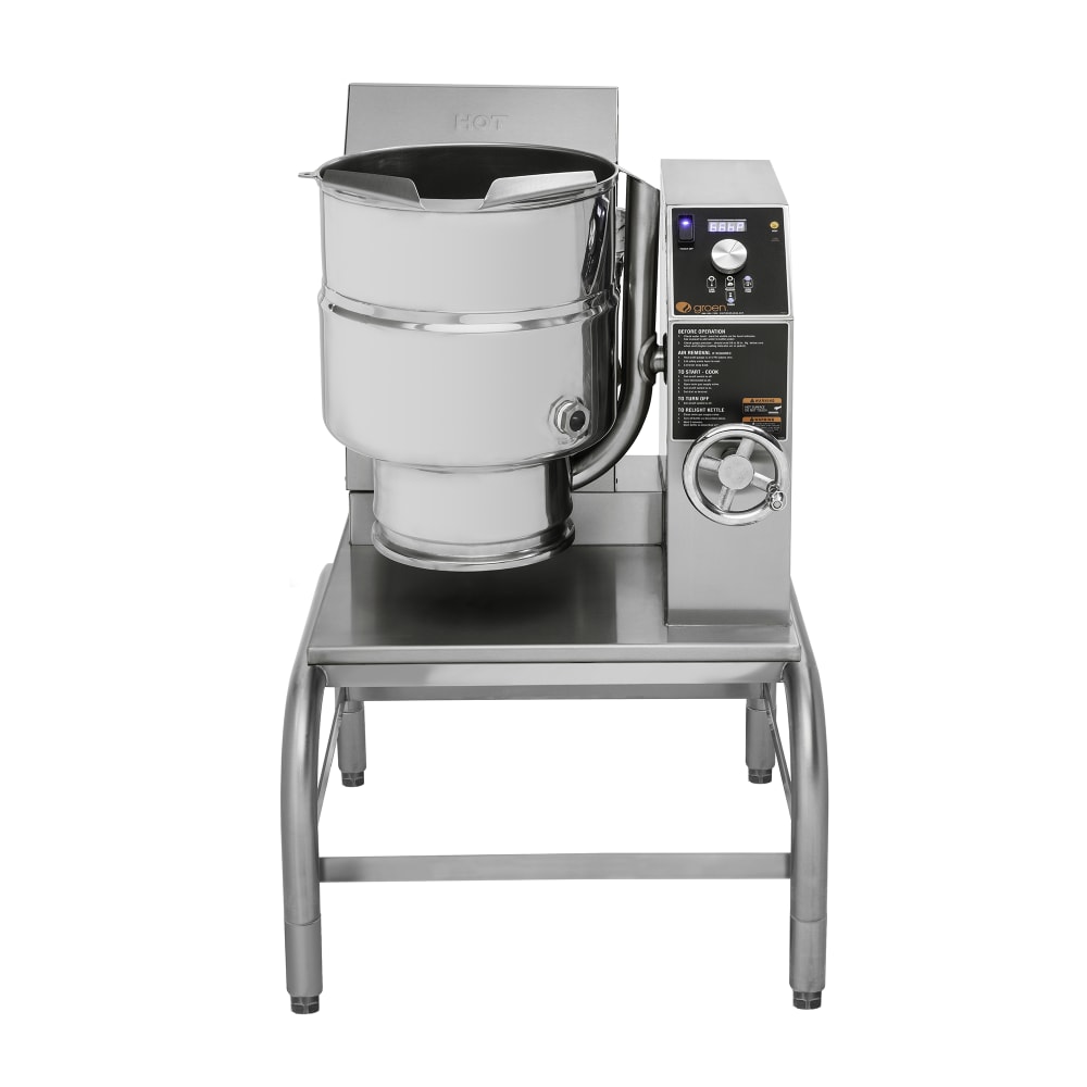 Groen TDH-48C 12 gal. Steam Kettle - Manual Tilt, 2/3 Jacket, Natural Gas