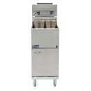 Pitco 35C+S Gas Fryer - (1) 40 lb Vat, Floor Model, Liquid Propane thumbnail 2