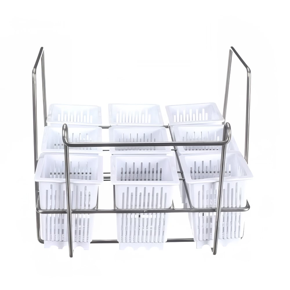 Pitco B9010006 (9) Individual Serving Baskets w/ Rack