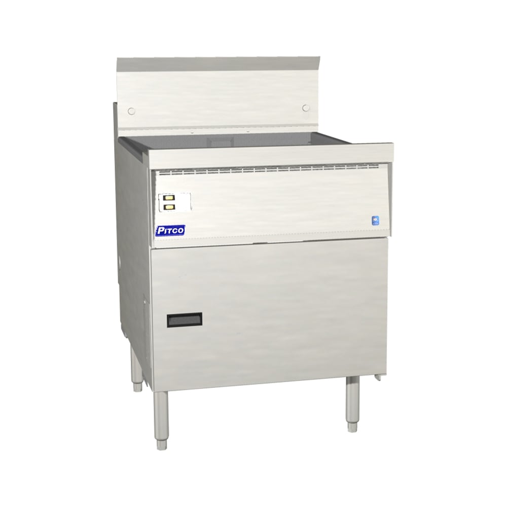 Pitco FBG18 Gas Fryer - (1) 65 lb Vat, Floor Model, Liquid Propane