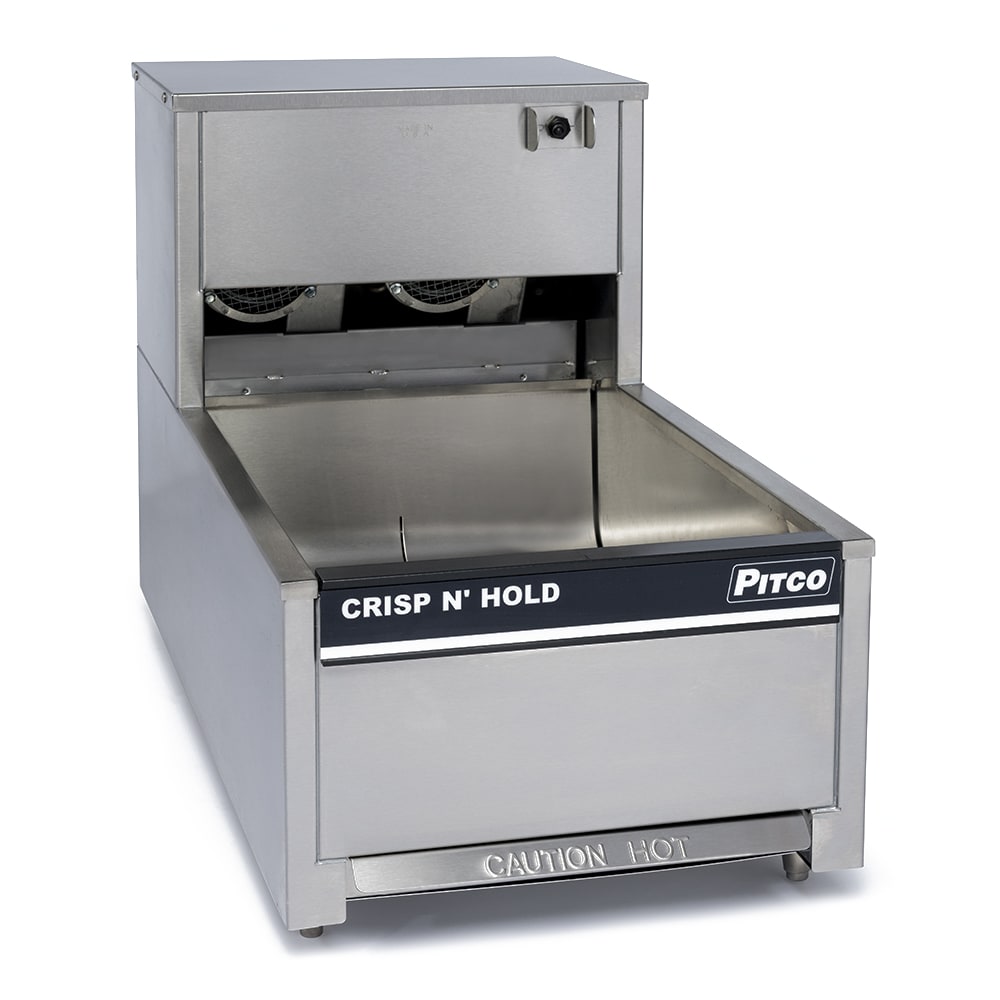 Pitco PCC-14 14" Crisp 'N Hold™ Countertop Fry Warmer Dump Station - Underburner, 120v
