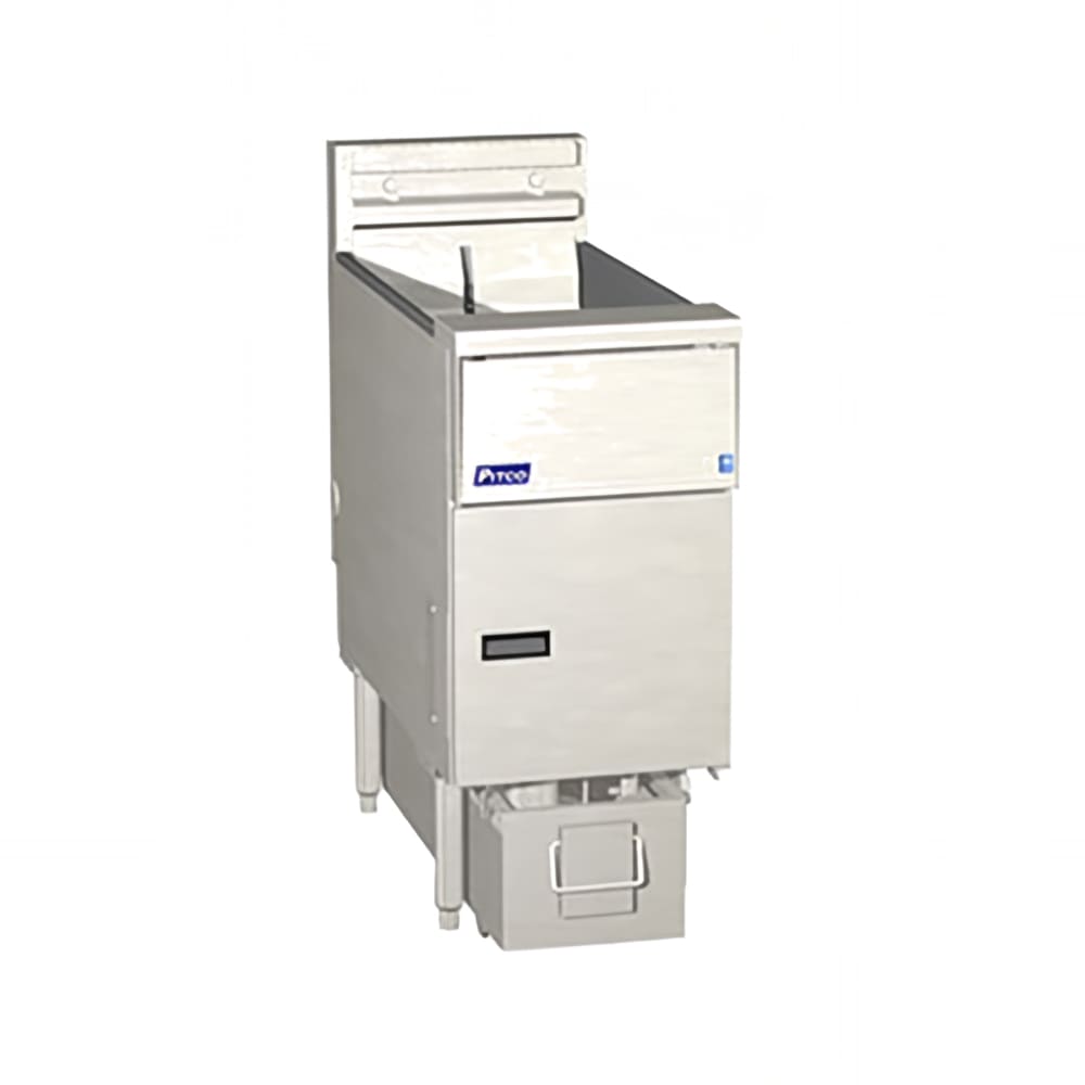 Pitco SE14RS-4FD Electric Fryer - (4) 50 lb Vats, Floor Model, 208v/1ph