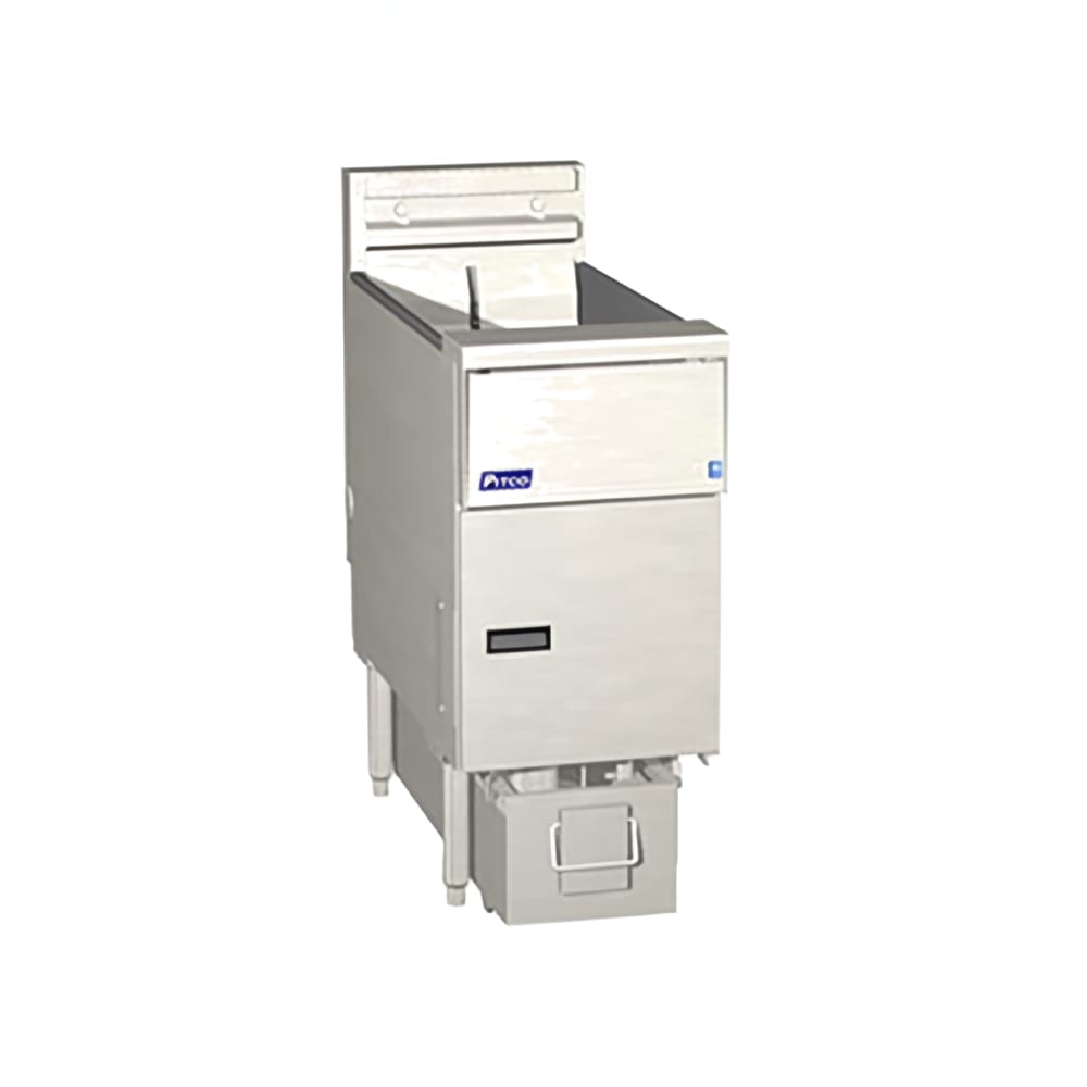 Pitco SE14RS-4FD Electric Fryer - (4) 50 lb Vats, Floor Model, 220v/3ph