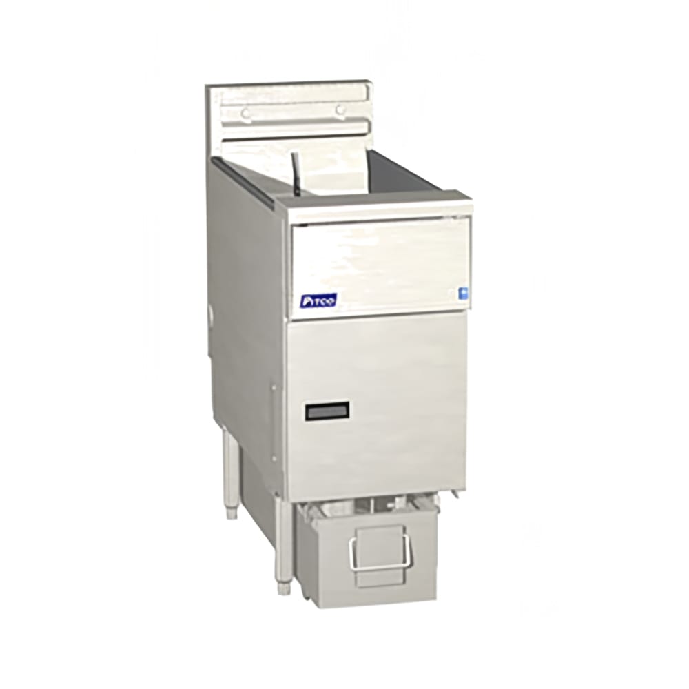 Pitco SE14S-4FD Electric Fryer - (4) 50 lb Vats, Floor Model, 220v/3ph