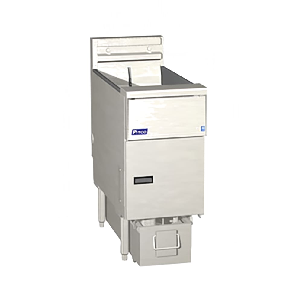 Pitco SE14S-4FD Electric Fryer - (4) 50 lb Vats, Floor Model, 240v/1ph