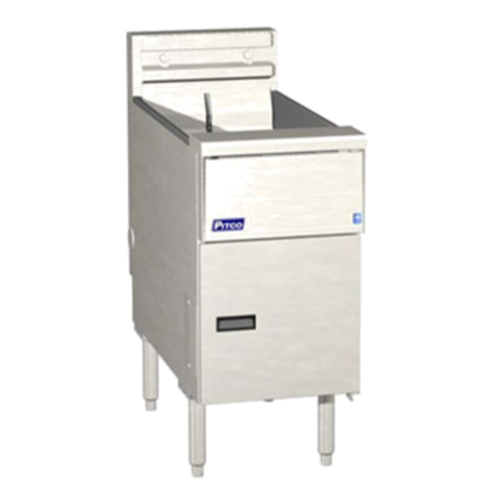 Pitco SE14X Electric Fryer - (1) 50 lb Vat, Floor Model, 208v/1ph