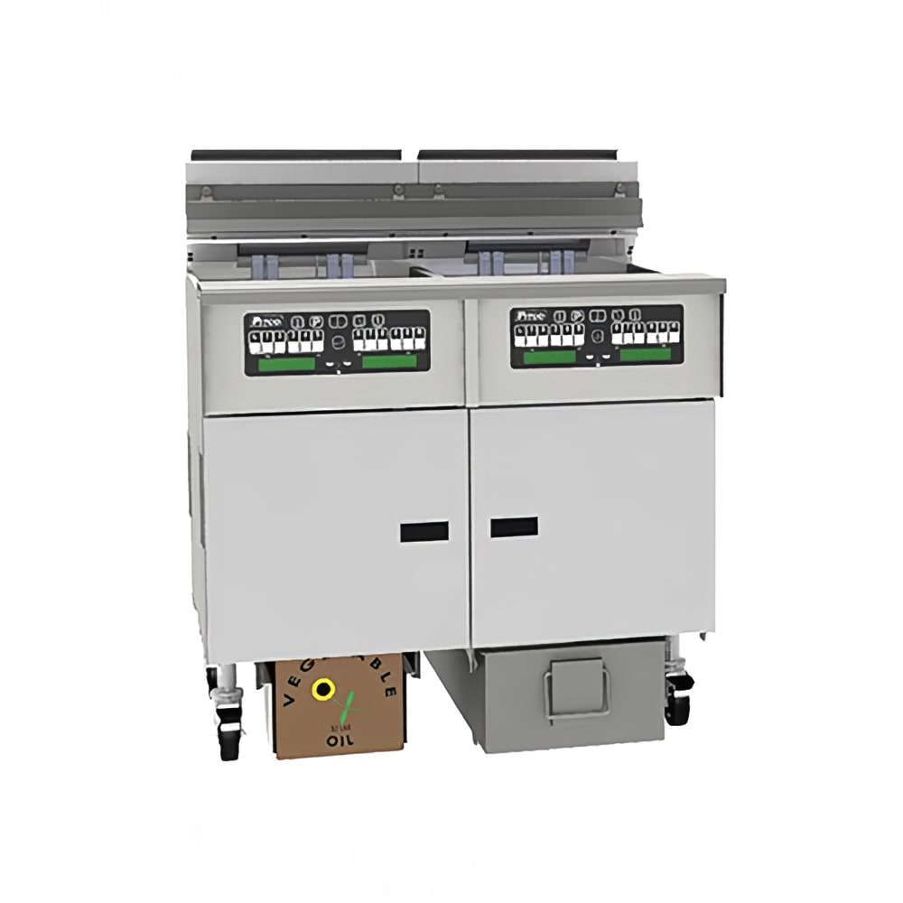 Pitco SELV184X-C/FD Electric Fryer - (1) 40 lb Vat, Floor Model, 240v/3ph