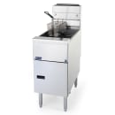 Pitco SG14-S Gas Fryer - (1) 50 lb Vat, Floor Model, Liquid Propane thumbnail 5