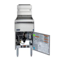 Pitco SSH60W-3FD Gas Fryer - (3) 60 lb Vats, Floor Model, NG thumbnail 2
