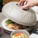 Dinex DX540031 Fenwick Insulated Dome for 9" Plates - Latte thumbnail 5