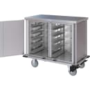 Dinex DXPTQC1T2D10 10 Tray Ambient Meal Delivery Cart thumbnail 2