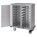 Dinex DXPTQC1T2D16 16 Tray Ambient Meal Delivery Cart thumbnail 2
