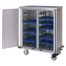 Dinex DXPTQC1T2D16 16 Tray Ambient Meal Delivery Cart thumbnail 3