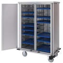 Dinex DXPTQC1T2D20 14 Tray Ambient Meal Delivery Cart thumbnail 3