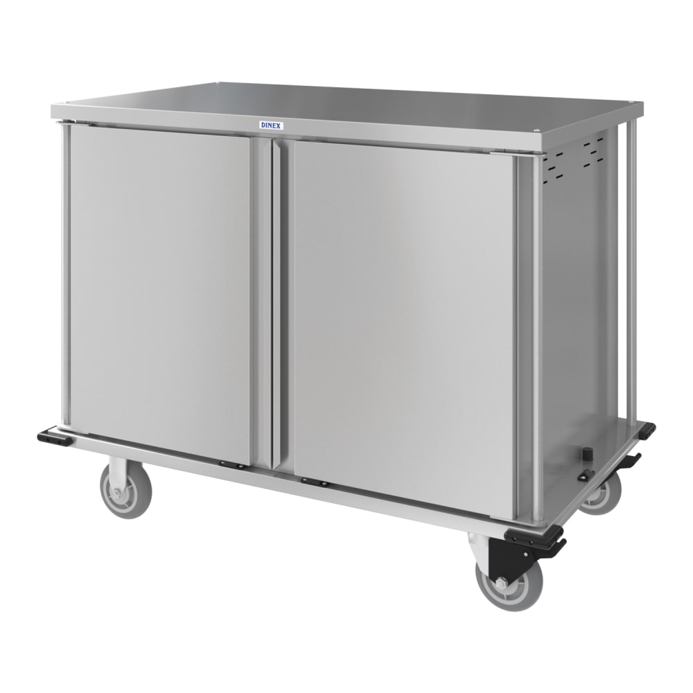 Dinex DXPTQC2T2D24 24 Tray Ambient Meal Delivery Cart