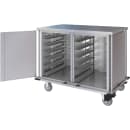 Dinex DXPTQC2T2D24 24 Tray Ambient Meal Delivery Cart thumbnail 2