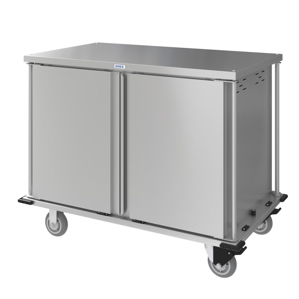 Dinex DXPTQC2T2DPT24 24 Tray Ambient Meal Delivery Cart