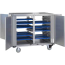 Dinex DXPTQC2T2DPT28 28 Tray Ambient Meal Delivery Cart thumbnail 4