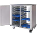 Dinex DXPTQC2T2DPT36 36 Tray Ambient Meal Delivery Cart thumbnail 3