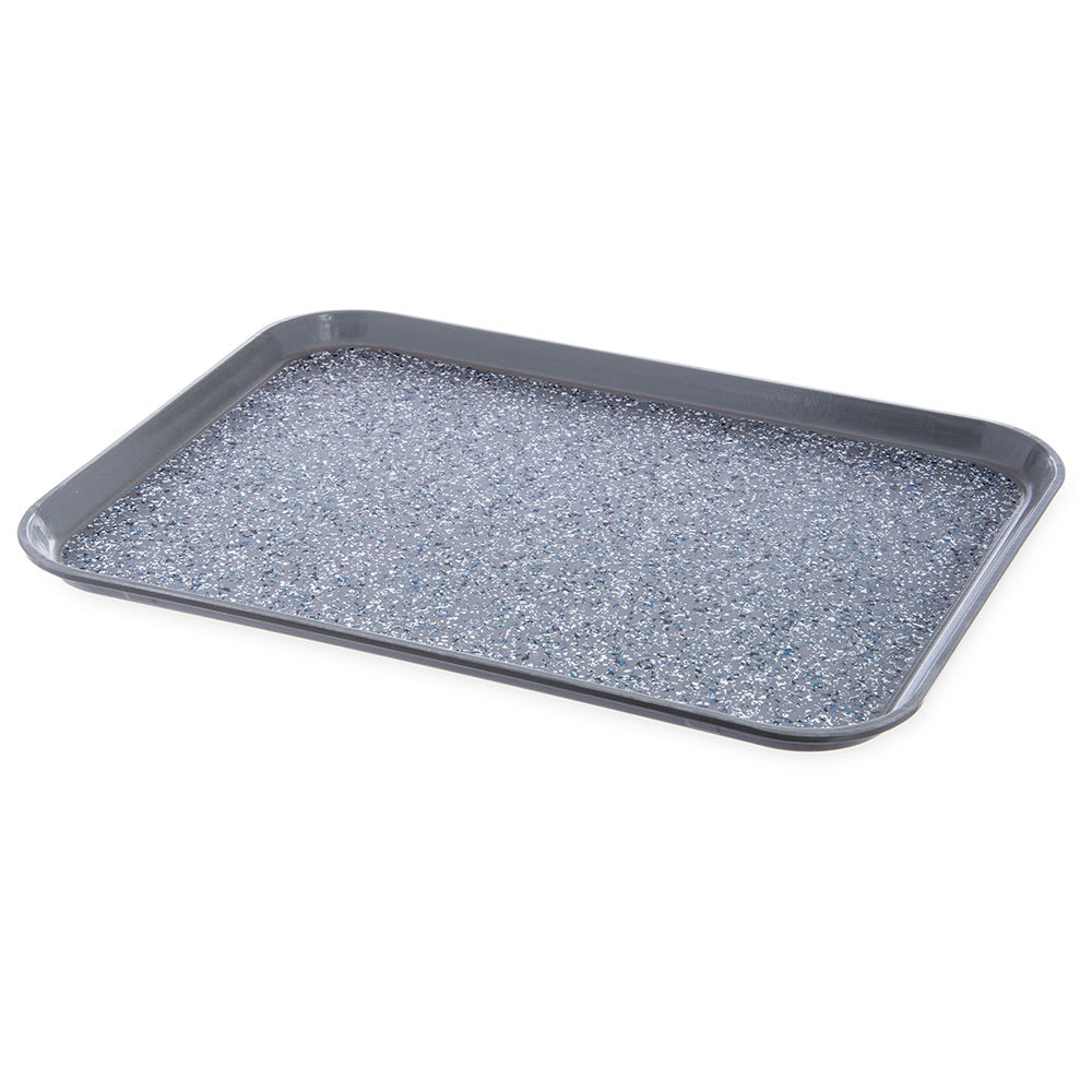 Dinex DXSMC1520NSM23 Non-Skid Cafeteria Tray - Fiberglass, 15x20", Gray