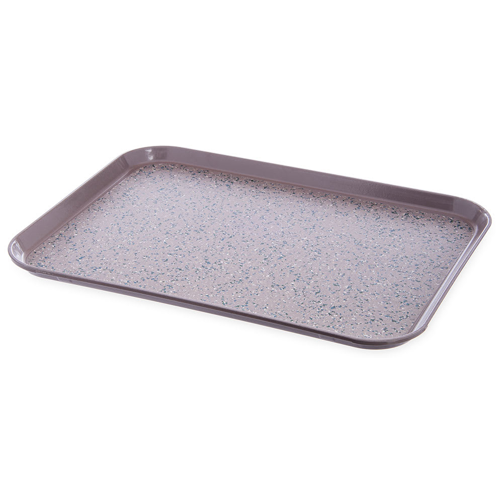 Dinex DXSMC1520NSM31 Non-Skid Cafeteria Tray - Fiberglass, 15x20", Latte