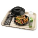 Dinex DXTR1418D42 Rectangular Disposable Tray - 14" x 18", Bagasse, Ivory thumbnail 3