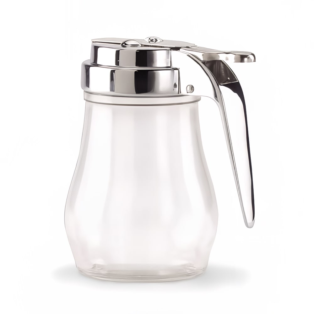 Vollrath 1206 7 oz Dripcut® Teardrop Dripcut Server - Polycarbonate, Chrome Top