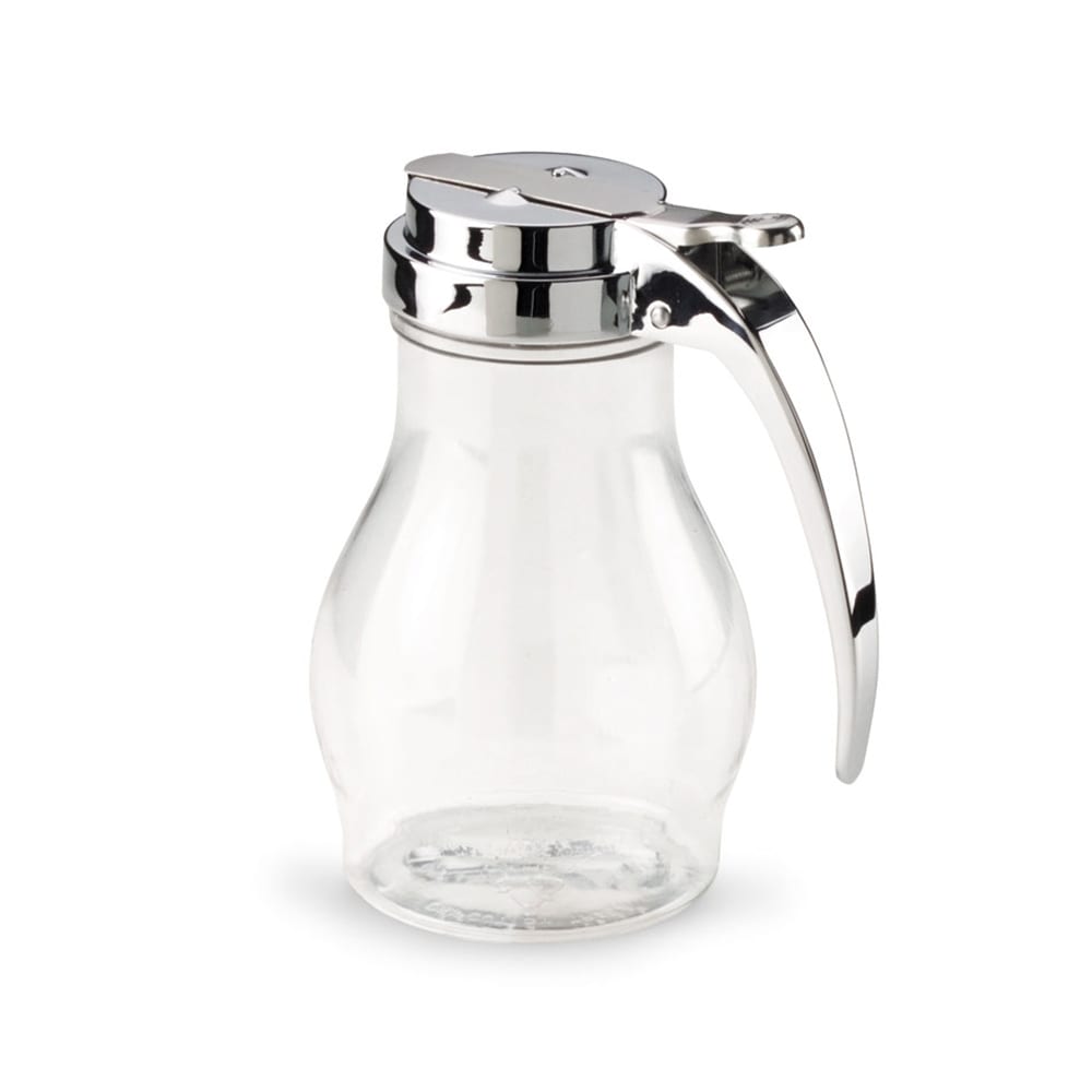 Vollrath 1214 16 oz Dripcut® Teardrop Dripcut Server - Polycarbonate, Chrome Top