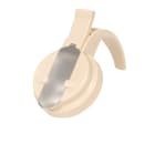 Vollrath 1412-18 10 oz Dripcut® Teardrop Dripcut Server - Polycarbonate, Almond Plastic Top thumbnail 5