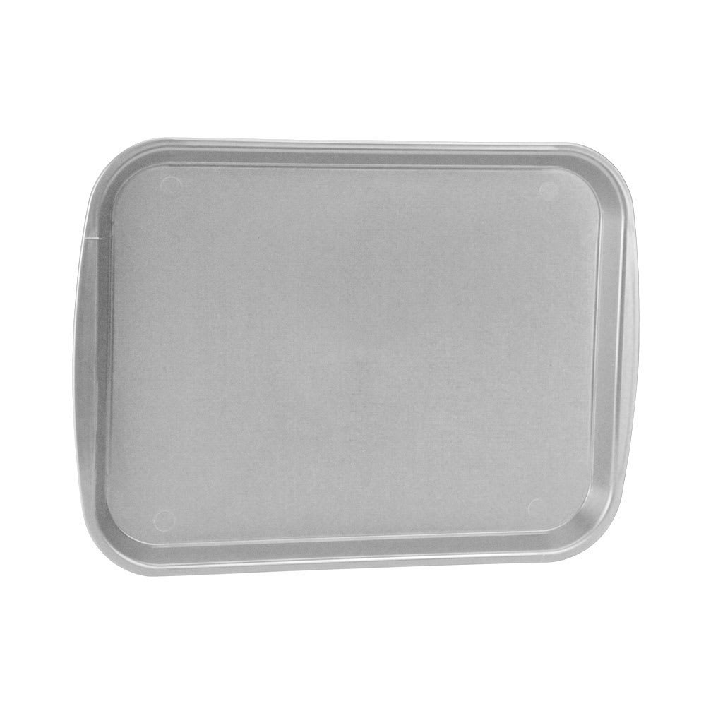 Vollrath 1418-31 Plastic Fast Food Tray - 18 1/2"L x 13 4/5"W, Gray