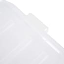 Vollrath 1500-C13 Food Storage Box Cover - Snap-On, 22 1/8x15 5/8x2 1/2", Poly, Clear thumbnail 5