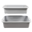 Vollrath 1502-31 Bus Box -  20" x 15" x 5 3/4", Perforated, Gray thumbnail 5