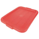Vollrath 1505-C02 Food Storage Drain Box - With Cover, 15x20x7", Red thumbnail 2