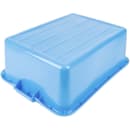 Vollrath 1505-C04 Food Storage Drain Box - With Cover, 15x20x7", Blue thumbnail 3