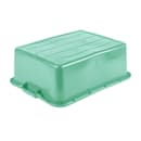 Vollrath 1507-C19 Food Storage Drain Box - With Cover and Drain, 15x20x7", Green thumbnail 2