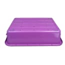 Vollrath 1511-C80 Food Storage Drain Box - 20" x 15" x 5", Plastic, Purple thumbnail 4