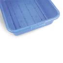 Vollrath 1517-C04 Drain Box - Handles, 20x15x7, Plastic, Blue thumbnail 2