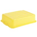 Vollrath 1521-C08 Food Storage Box - Handles, 15x20x5", Plastic, Yellow thumbnail 3