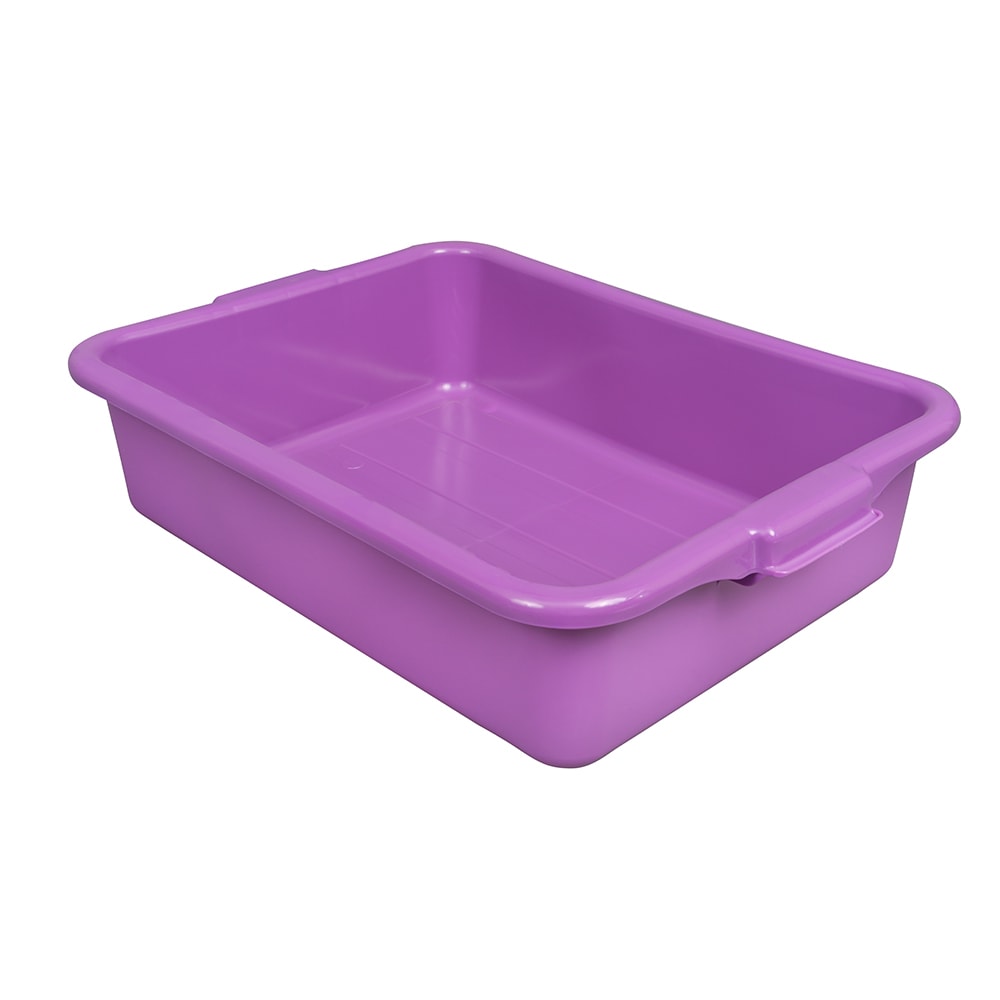 Vollrath 1521-C80 Food Storage Box - 20" x 15" x 5", Plastic, Purple