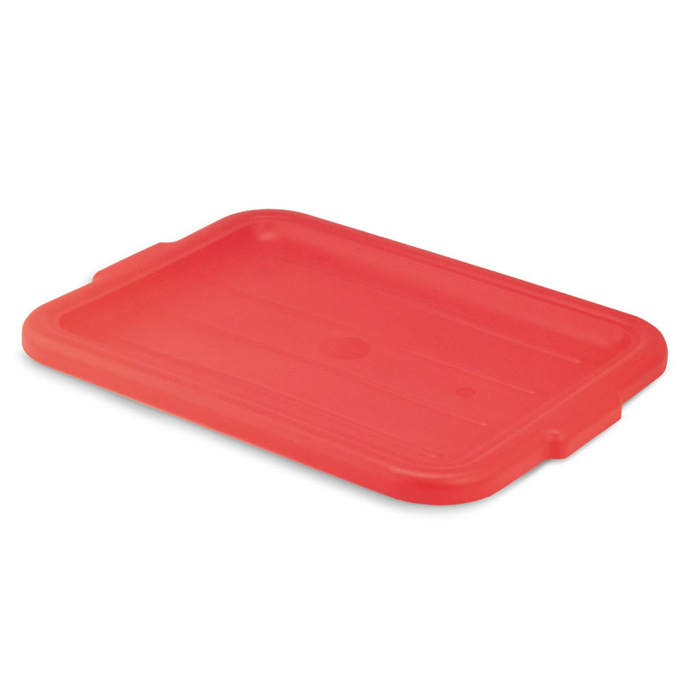 Vollrath 1522-C02 Food Storage Box Cover - 15x20", Plastic, Red